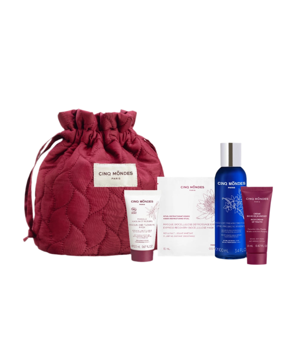 Pochon Rituel Hydratation Cinq Mondes - Essence Pré-Probiotique Must Have