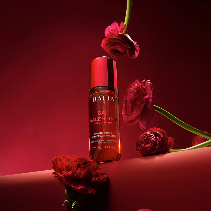 BAIJA – Brume Corps & Cheveux Parfumée Bal Valentino 120ml | Freesia Chic
