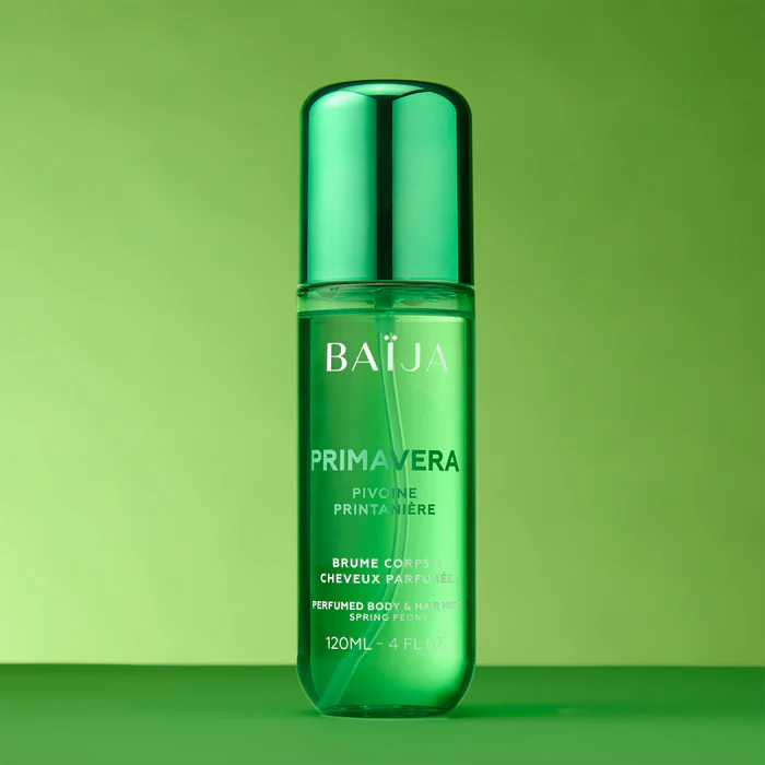 BAIJA – Brume Corps & Cheveux Parfumée Primavera 120ml | Pivoine Printanière
