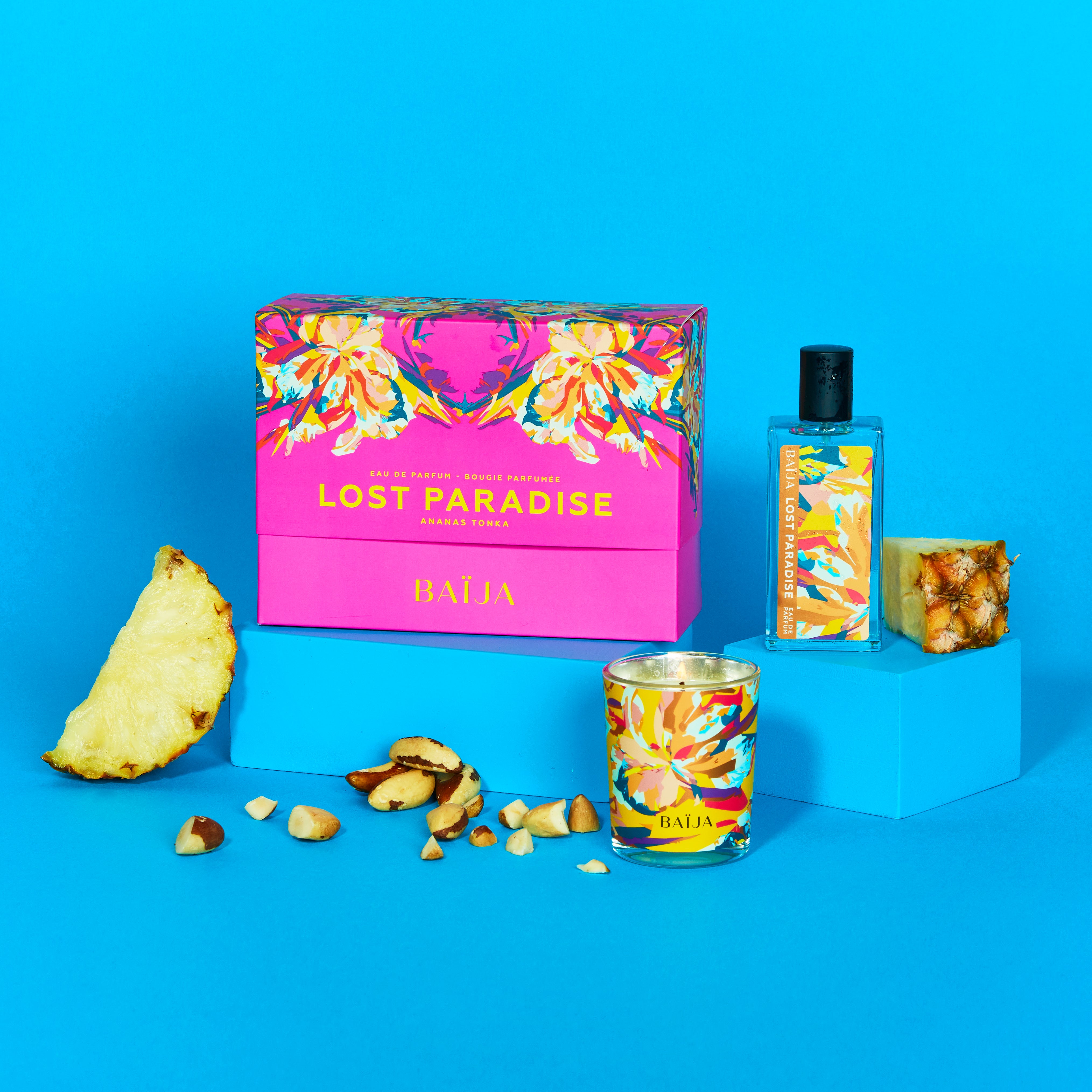 Coffret parfum bougie  Lost Paradise Baïja 
