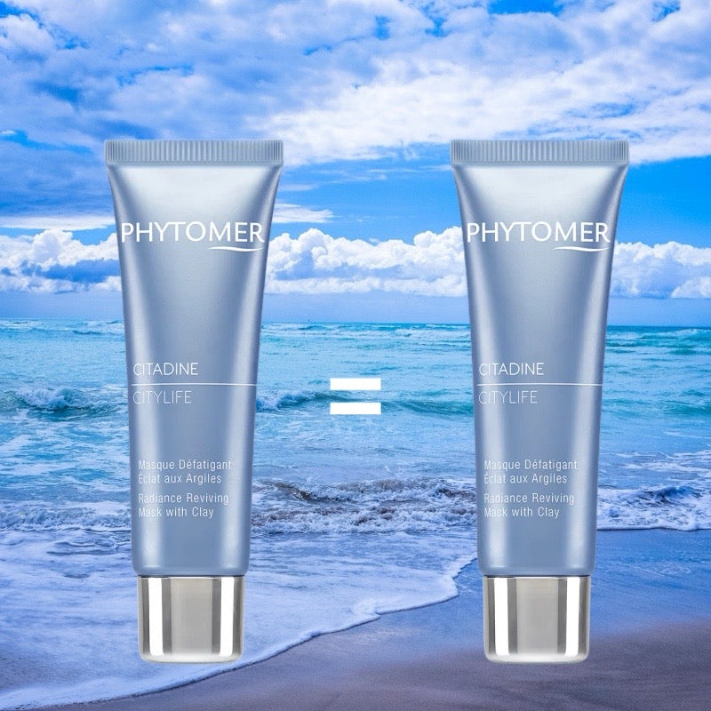 Rituel Anti Pollution et Détox PHYTOMER Citadine - Masque Citadine Offert - Pour Renouer avec une Peau Saine