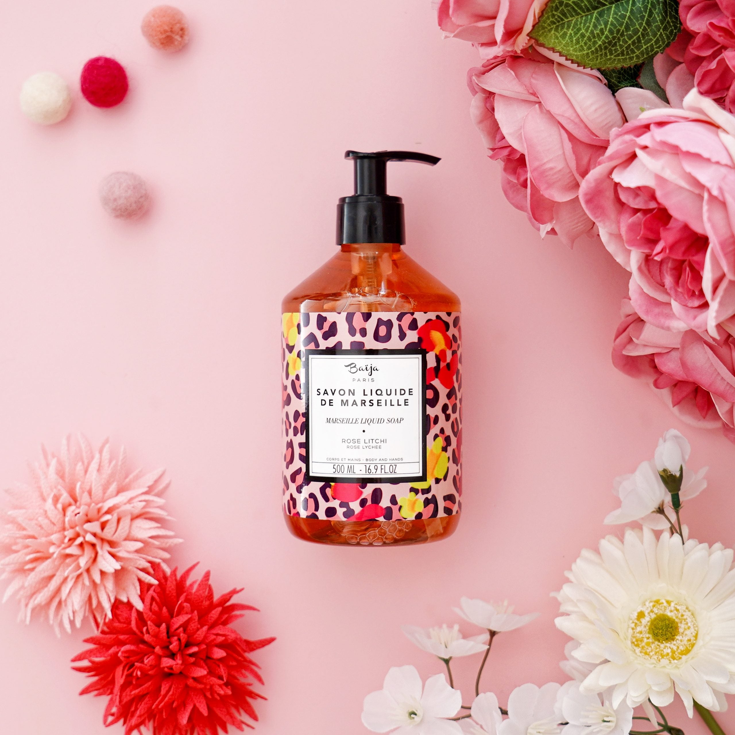 Savon liquide parfumé Baïja 