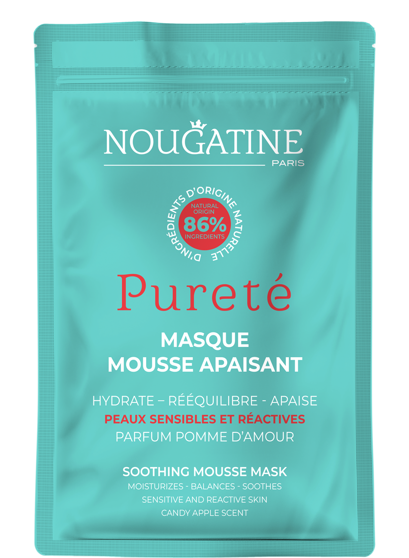 Nougatine Pureté - Masque mousse apaisant Pomme d'Amour