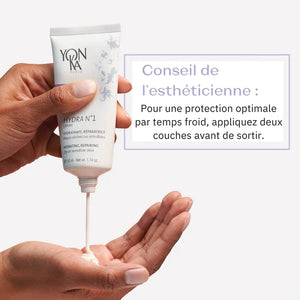 YonKa - Hydra Crème N°1 - Hydra Fluide N°1 - 50 ml pour peau sèche et très déshydratée