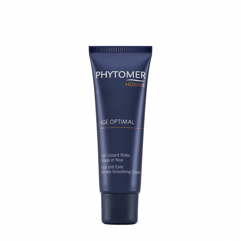 PHYTOMER - Age Optimal - Crème Lissante Rides Visage et Yeux - HOMME - 50 ml