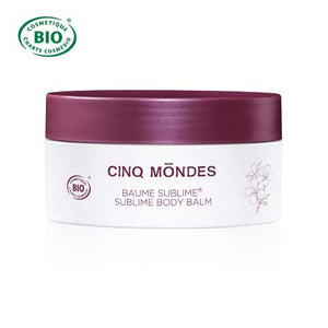 Baume Sublime Bio - Cinq Mondes - Rituel de Polynésie - pour nourrir et proteger la peau 200 ml