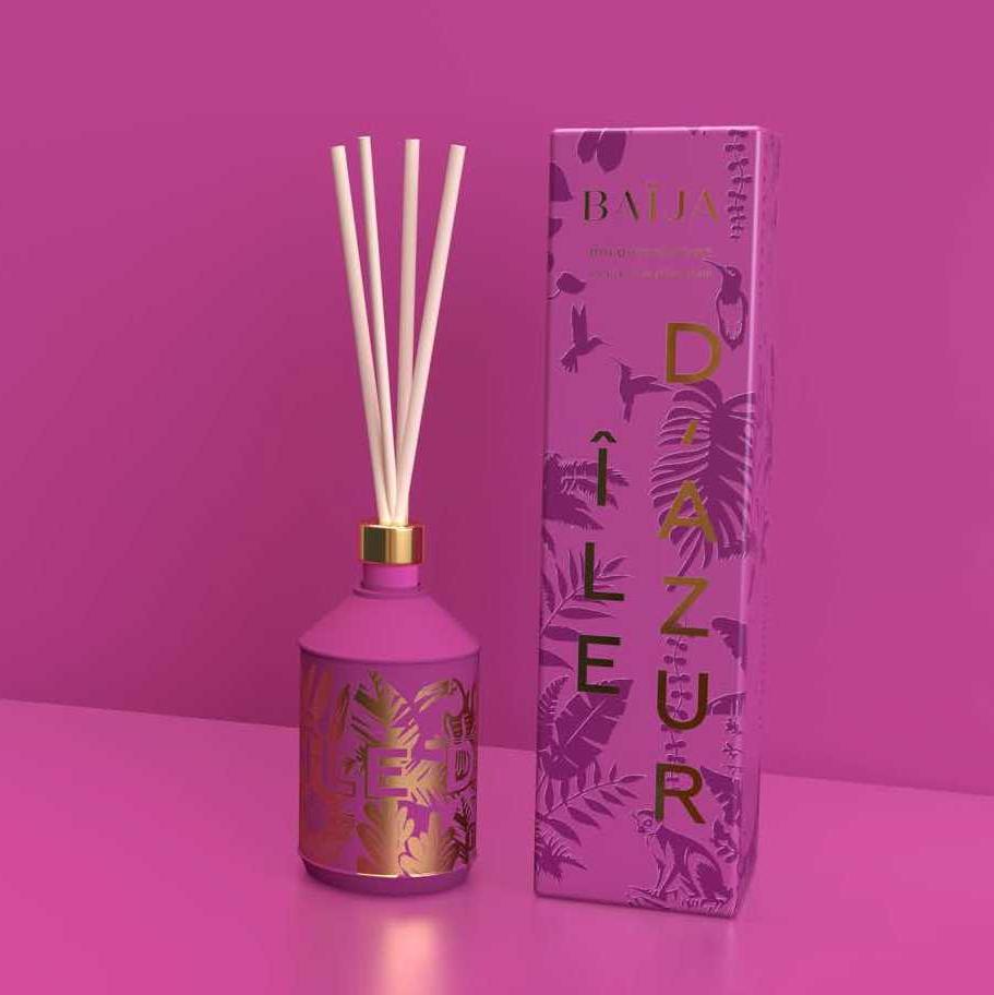 BAIJA - Bouquet Parfumé XL Edition Limitée - Senteur Moana, Jardin Pallanca, Lost Paradise, Ile d'Azur