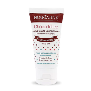 NOUGATINE - Chocodélice - 30 ml Crème Visage enfant Nourrit, Répare et Protège