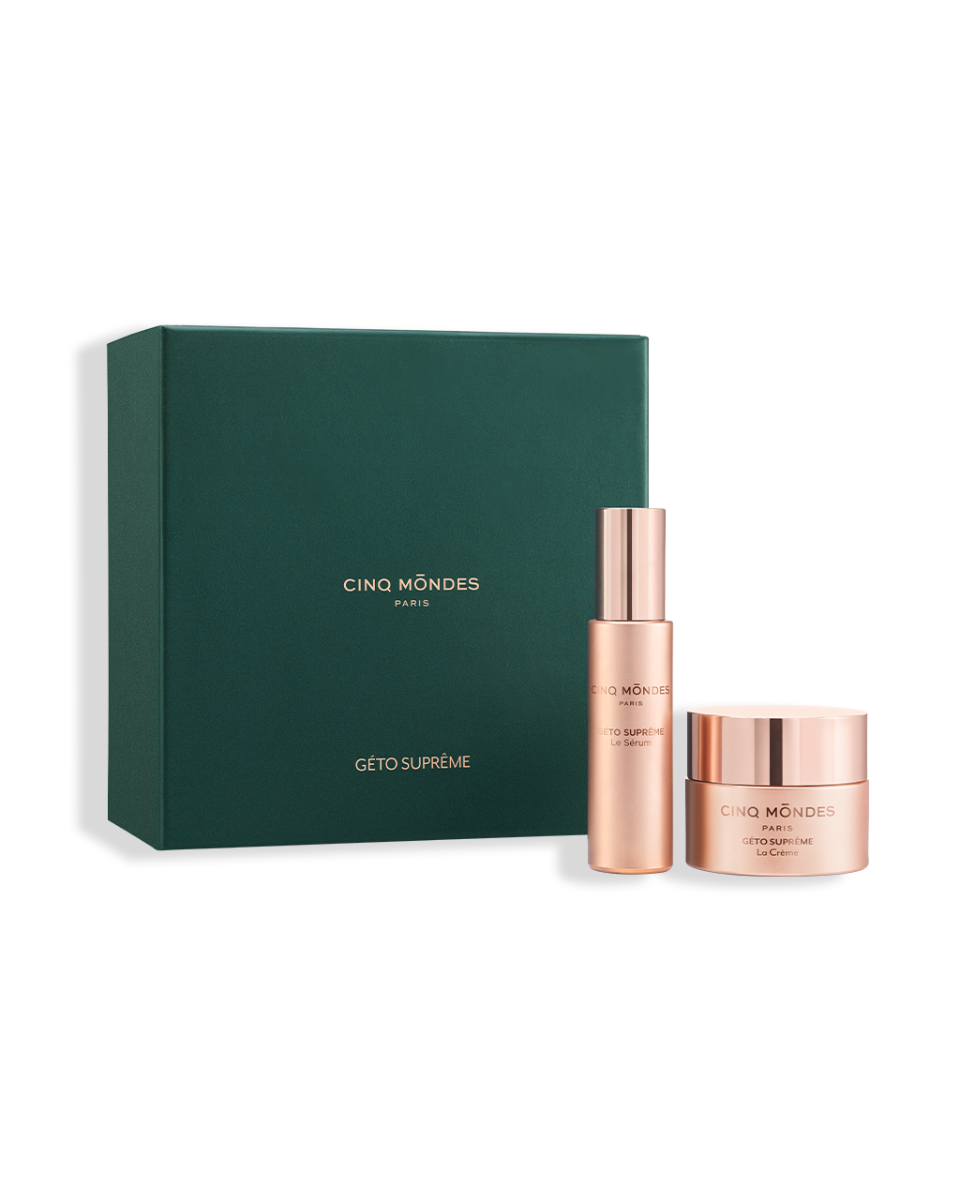Coffret GÉTO SUPRÊME CINQ MONDES - Anti-âge & Bien-être | No Stress Beauvais