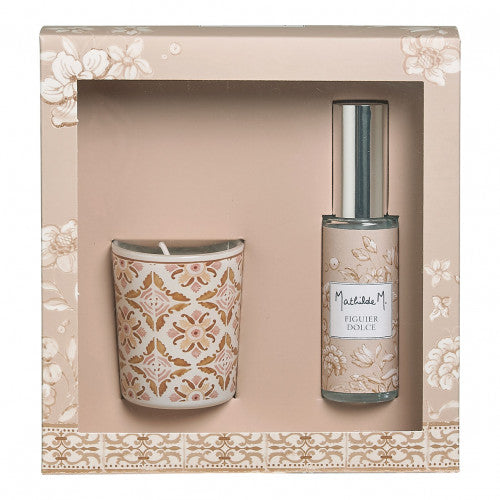 Coffret cadeau bougie et spray d'ambiance Escale à Sintra - MATHILDE M