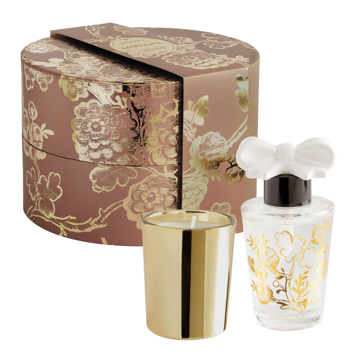 Boîte florale du coffret Marquise Trésor de Fleurs
