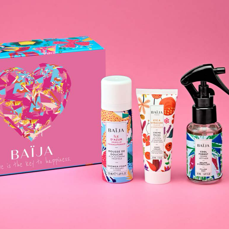 BAIJA - Coffret édition limitée - Mousse de Douche + Crème Mains + Brume d’Oreiller