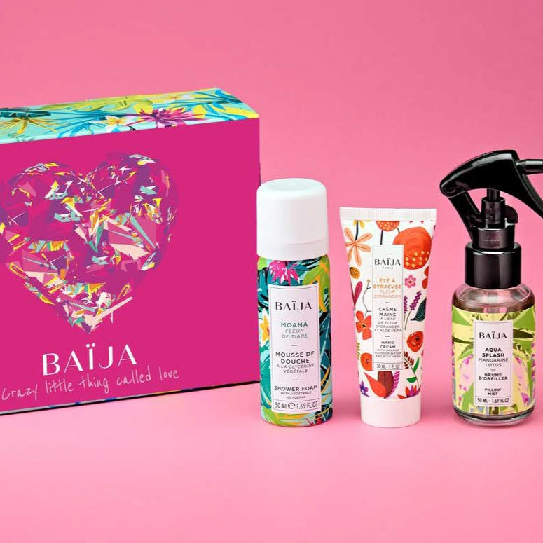 BAIJA - Coffret édition limitée - Mousse de Douche + Crème Mains + Brume d’Oreiller