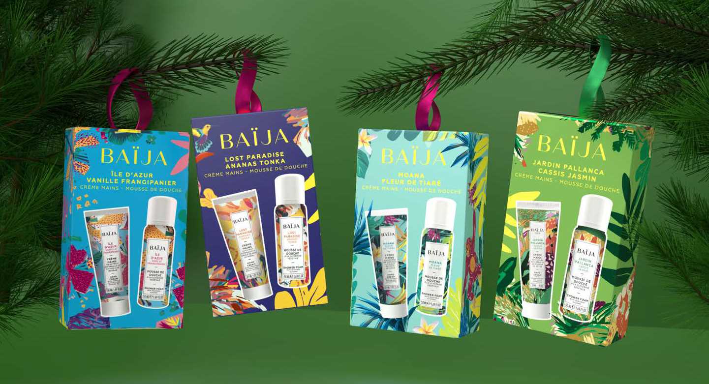 BAIJA - Coffret Secret Santa - Crème Mains + Mousse de Douche senteur au choix