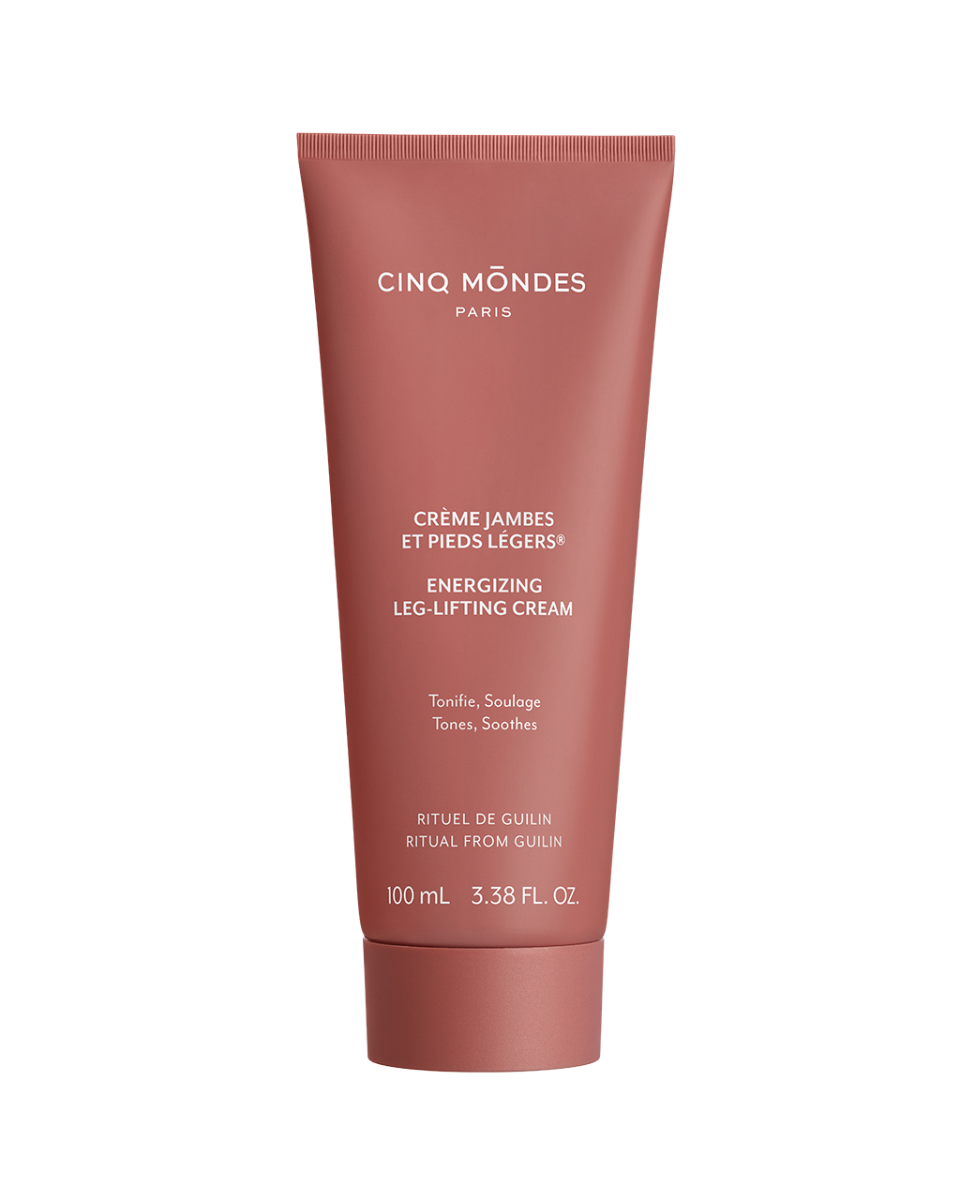 Crème Jambes et Pieds légers - Cinq Mondes - Rituel de Guilin - 100 ml - Effet frais instané pour soulager les jambes