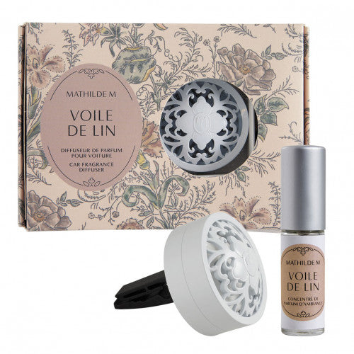 Diffuseur de Parfum pour Voiture - Mathilde M - Voile de Lin