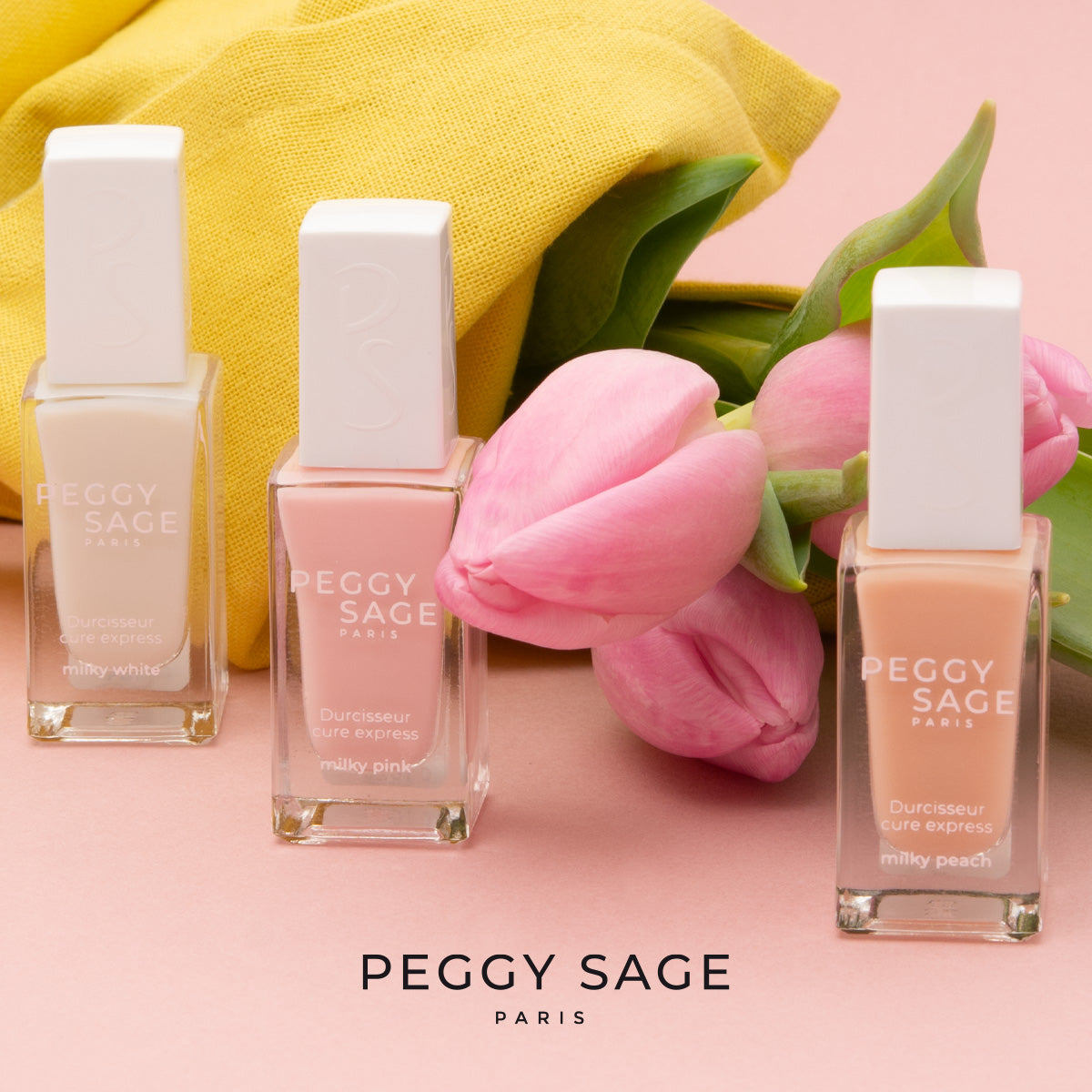 Feuilles D'Aluminium Peggy Sage Avec Compresse Intégrée – Boîte De 250, Pour Soin Des Ongles