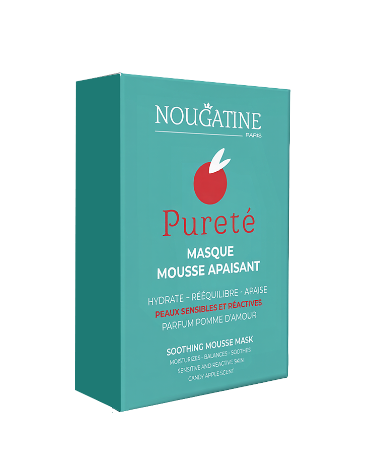 Nougatine Pureté - Masque mousse apaisant Pomme d'Amour