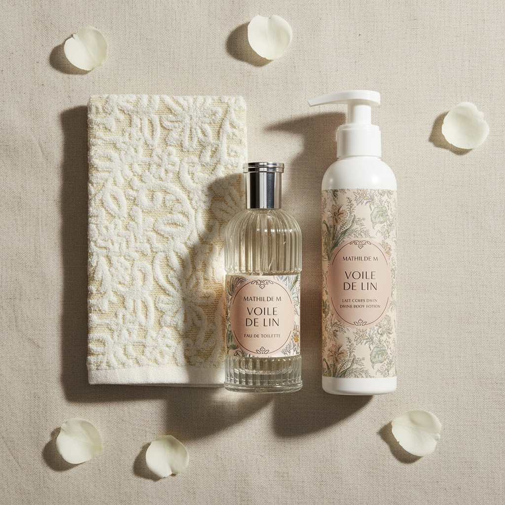 Flat lay Voile de Lin
