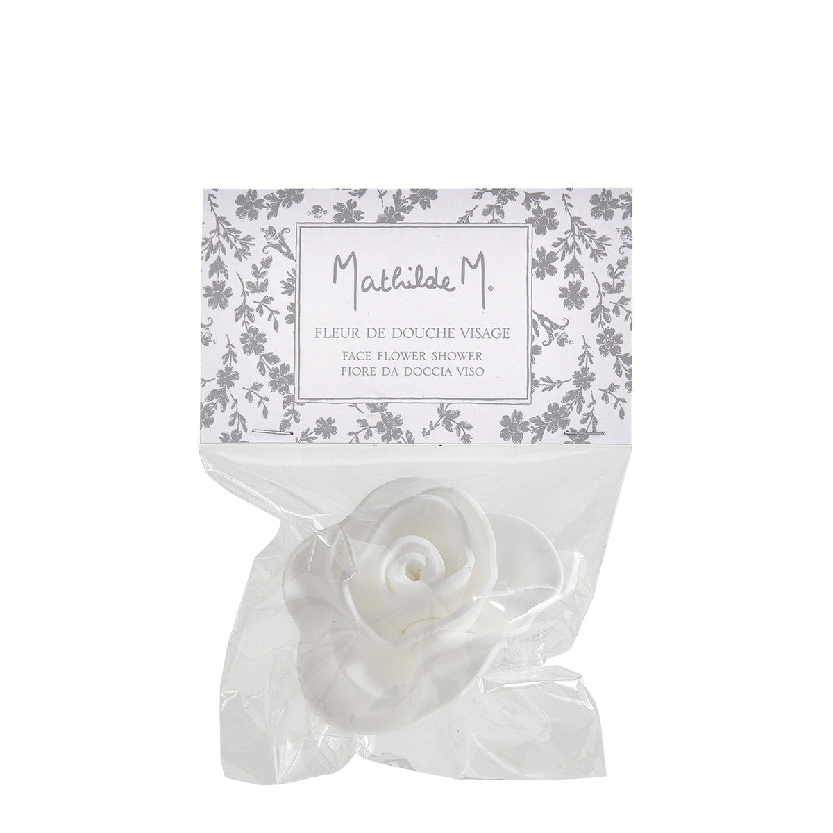 Fleur de Douche Visage MATHILDE M | Éponge Douce Démaquillante