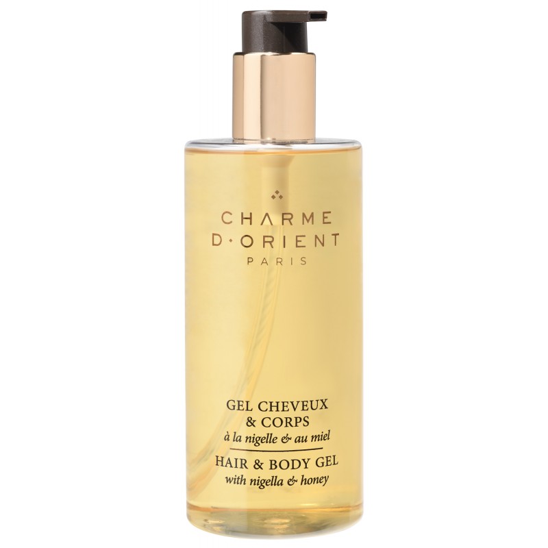 Charme d'Orient - Gel Corps et Cheveux - à l'huile de nigelle et miel 300 ml