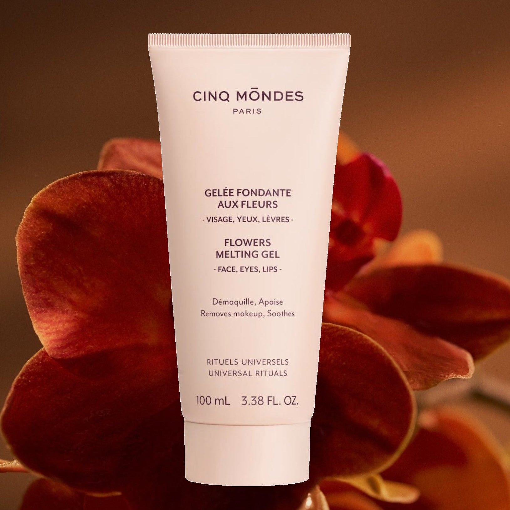nouveau démaquillant cinq mondes visage yeux lèvres sans parfum peaux sensibles et maquillage waterproof