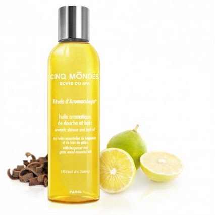 Cinq Mondes - huiles de douche Siam, Bengalore, Kyoto, Java 200 ml
