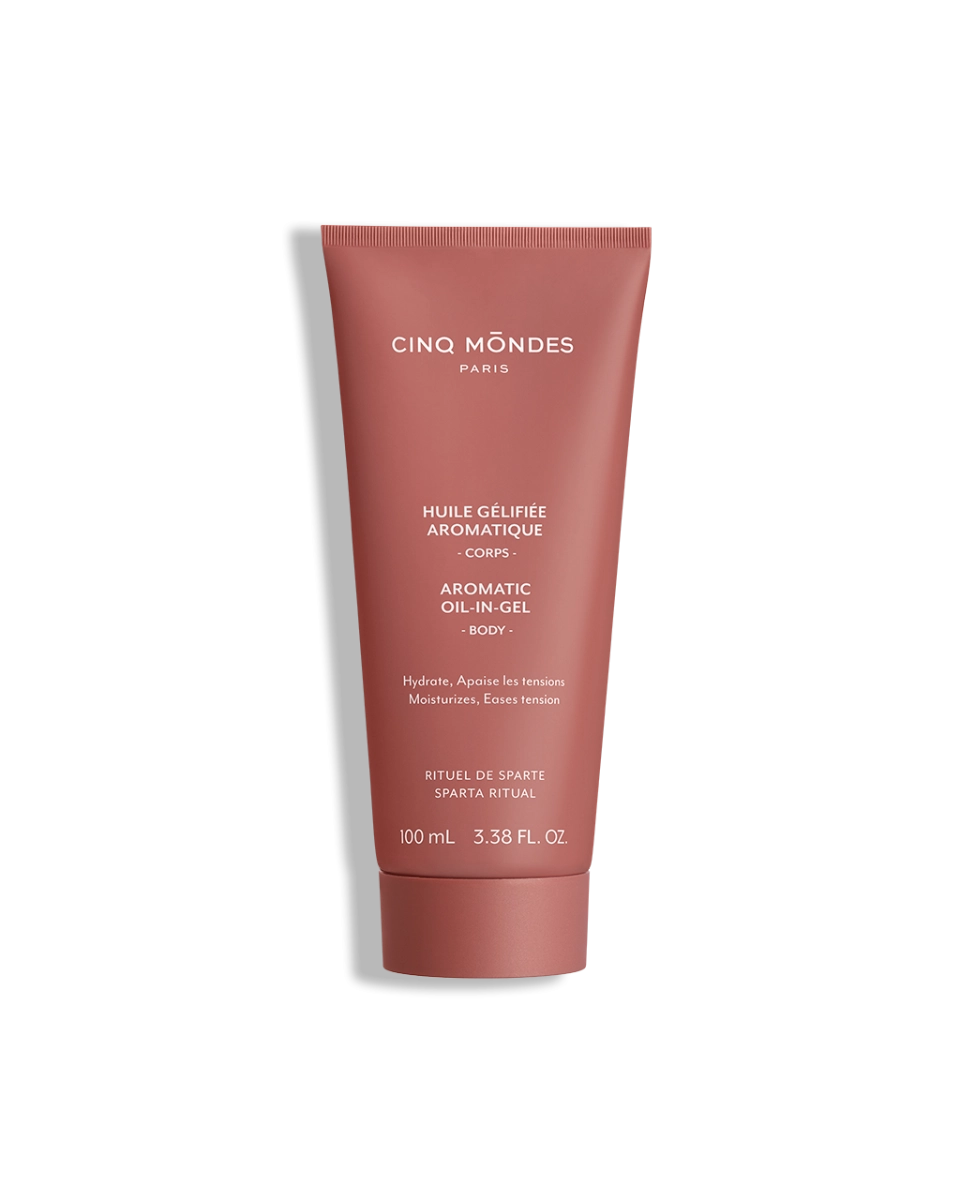 Huile Gélifiée Aromatique Cinq Mondes 100ml - Rituel de Sparte Délassante