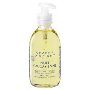 Charme d’Orient Huile de Massage Parfumée – Flacon Pompe 300 ml | NO STRESS BEAUVAIS