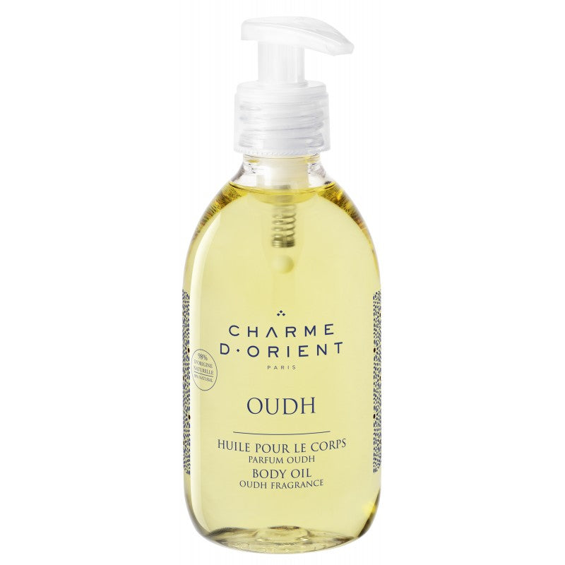 Charme d’Orient Huile de Massage Parfumée – Flacon Pompe 300 ml | NO STRESS BEAUVAIS