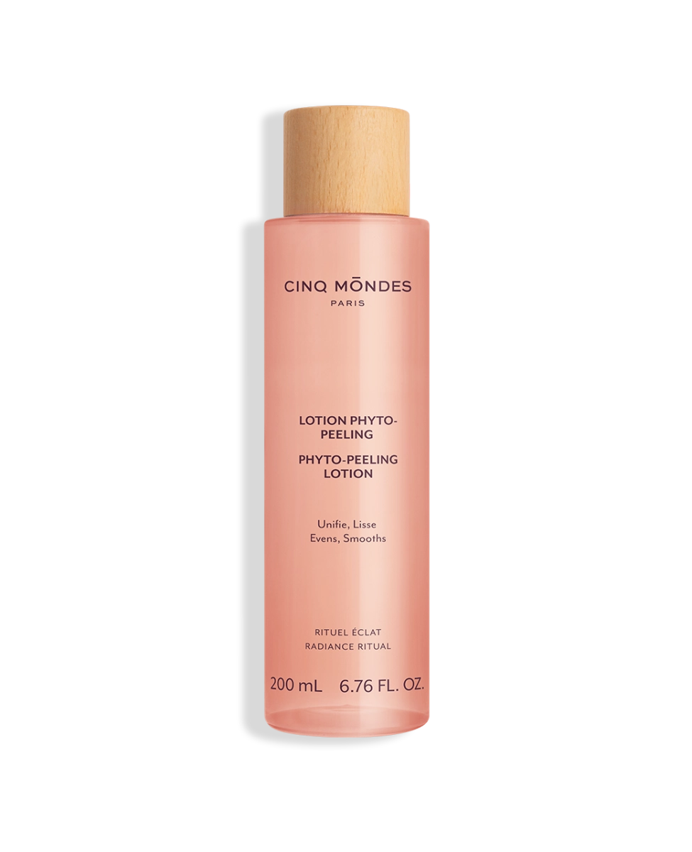 Lotion Phyto-Peeling - Cinq Mondes - Tonique sans alcool qui affine le grain de peau - 200 ml