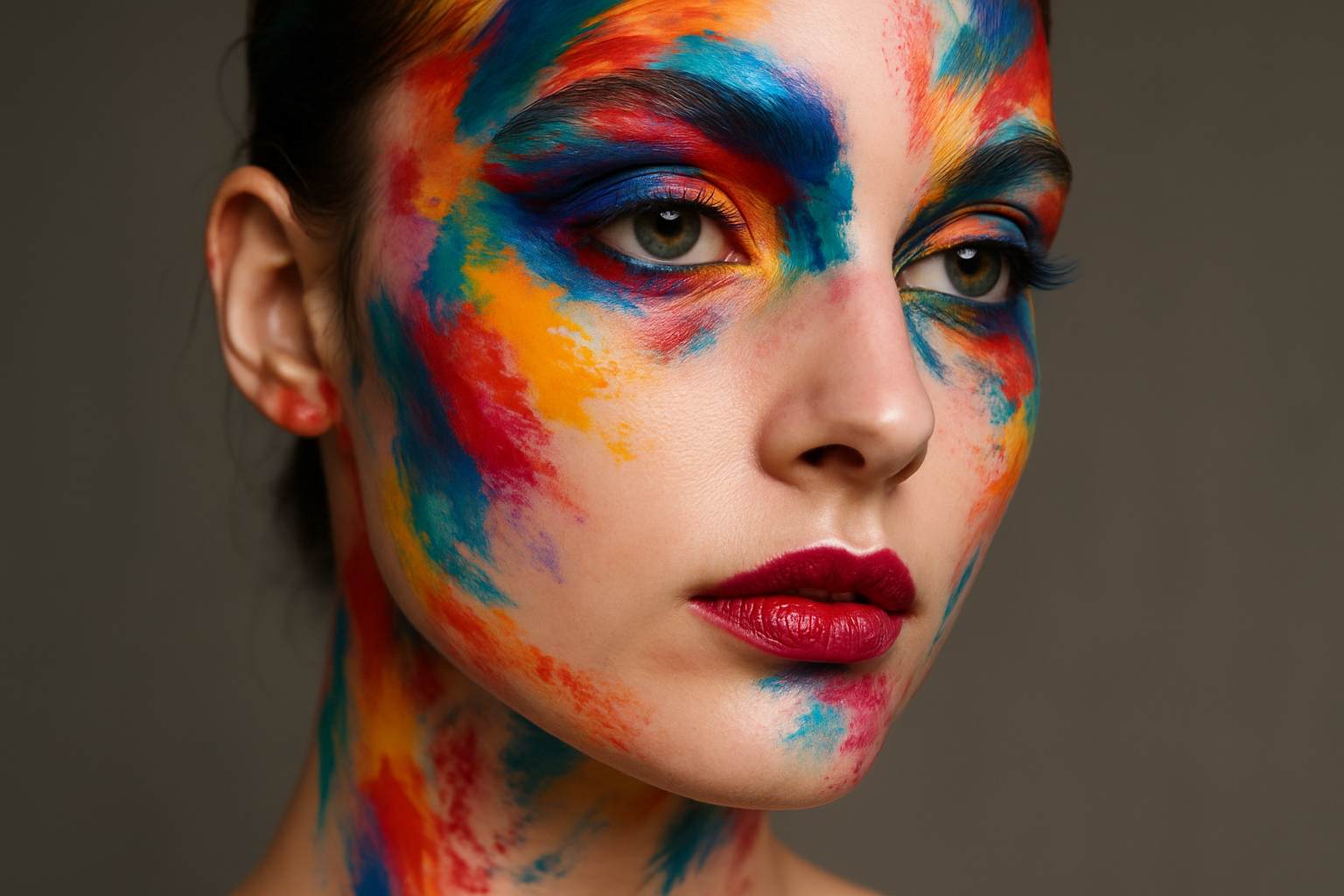 Maquillage artistique créatif