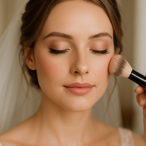 Maquillage mariée naturel