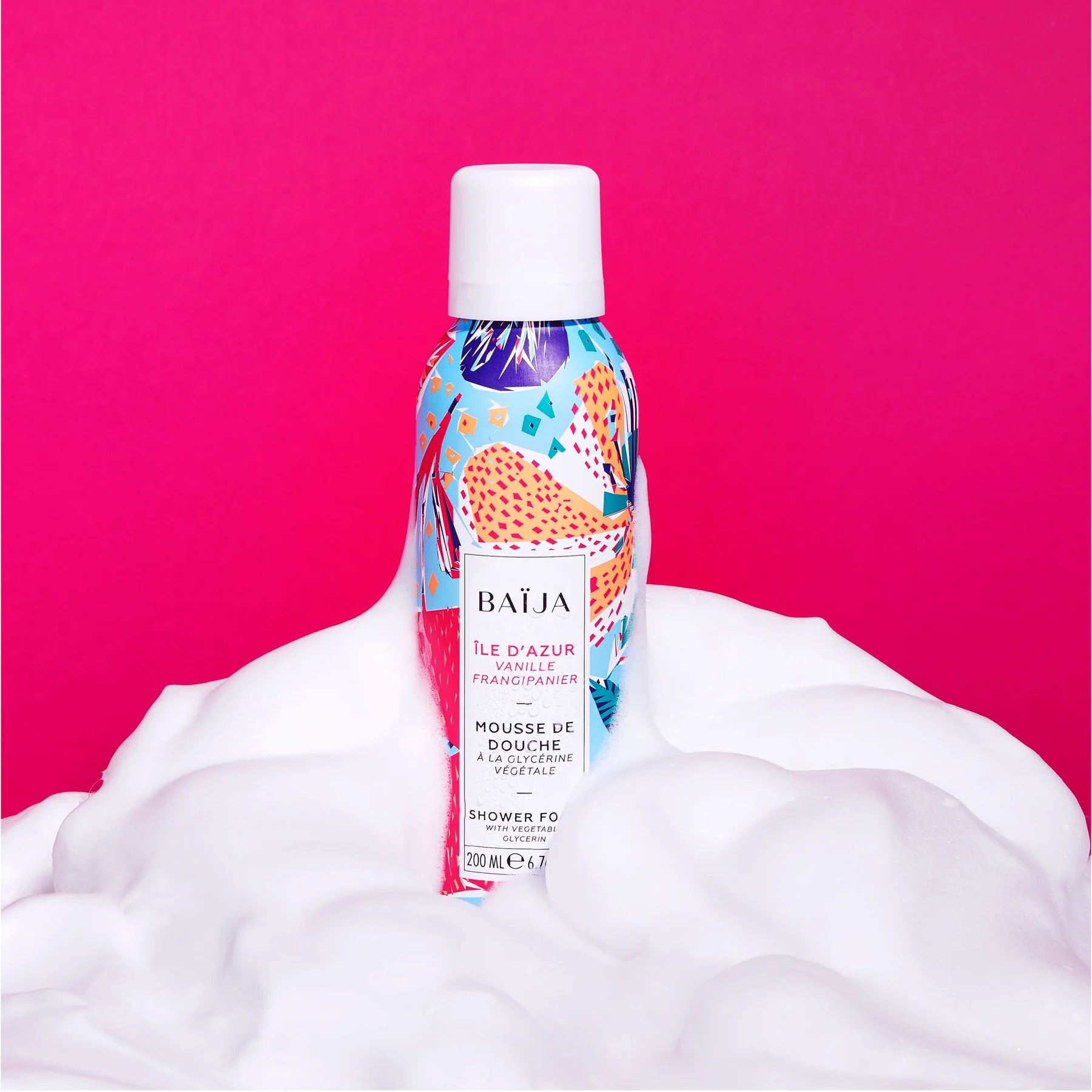 Le Bonheur sous la Douche - Mousse de Douche BAÏJA - 200 ml | Nettoyant Doux & Parfumé