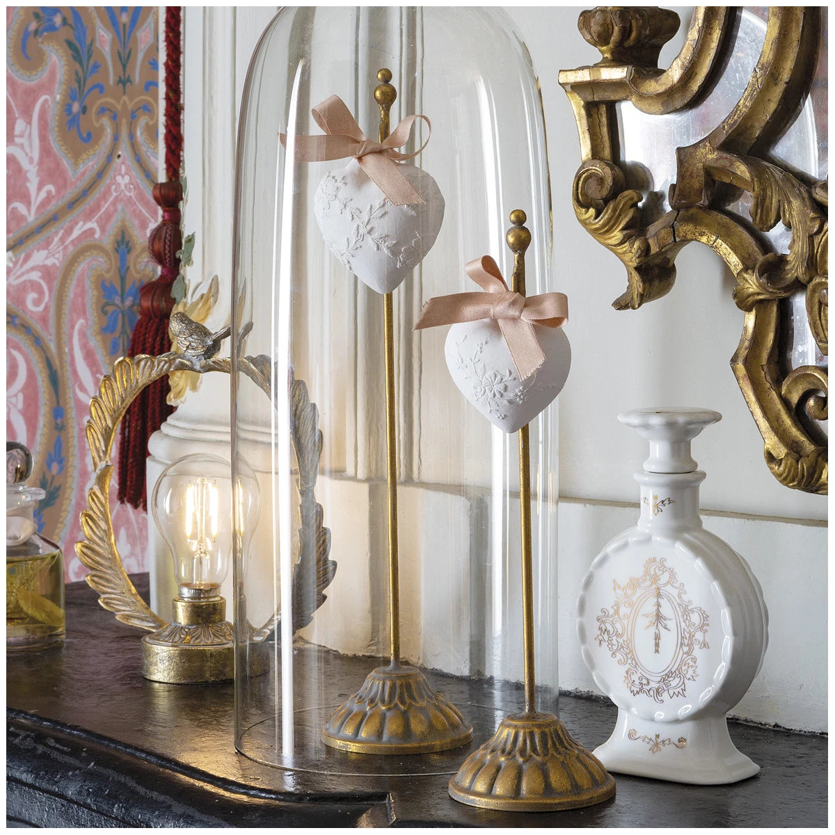 MATHILDE M - Décor Parfumé Grand Modèle - Fleur ou Coeur à choisir