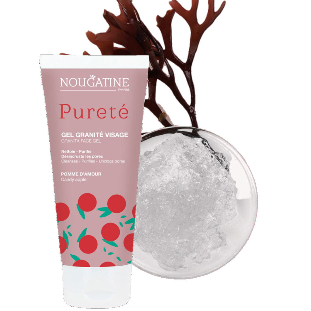 NOUGATINE – Gel Granité Visage Pureté | Nettoyant Préados 125 ml