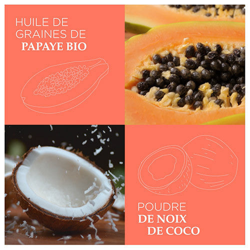 Purée de Papaye Cinq Mondes 150ml - Douche Exfoliante Enzymatique