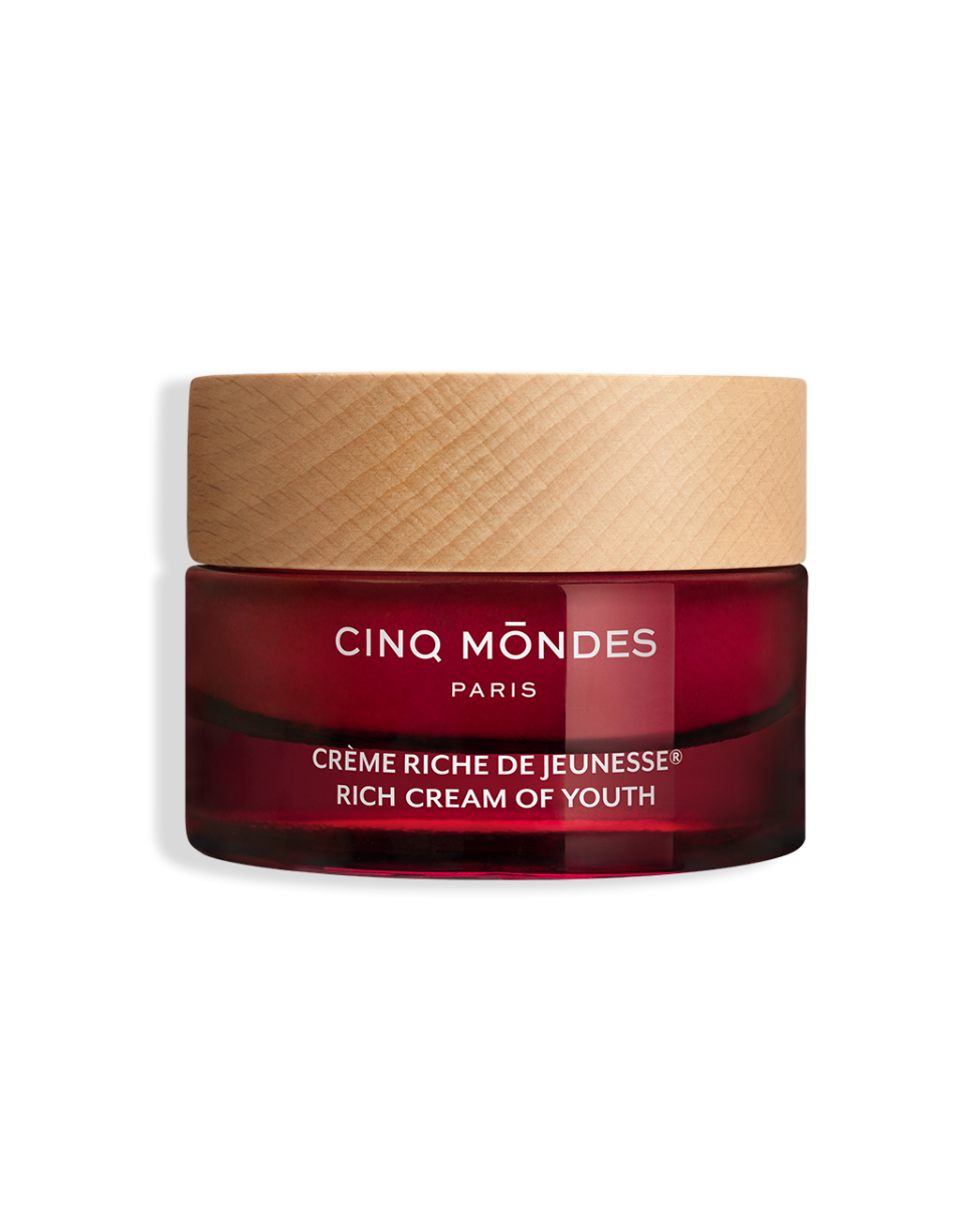 Crème Riche de Jeunesse Anti-rides Cinq Mondes 50 ml - Rituel de Guilin