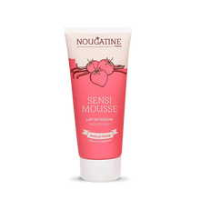 Charger l&#39;image dans la galerie, NOUGATINE - Sensimousse Lait de douche enfant parfum fraise vanille - 200 ml ou 30 ml
