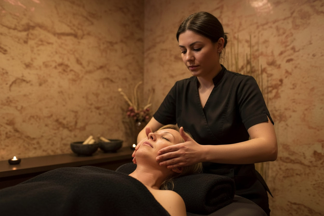 Soin visage spa