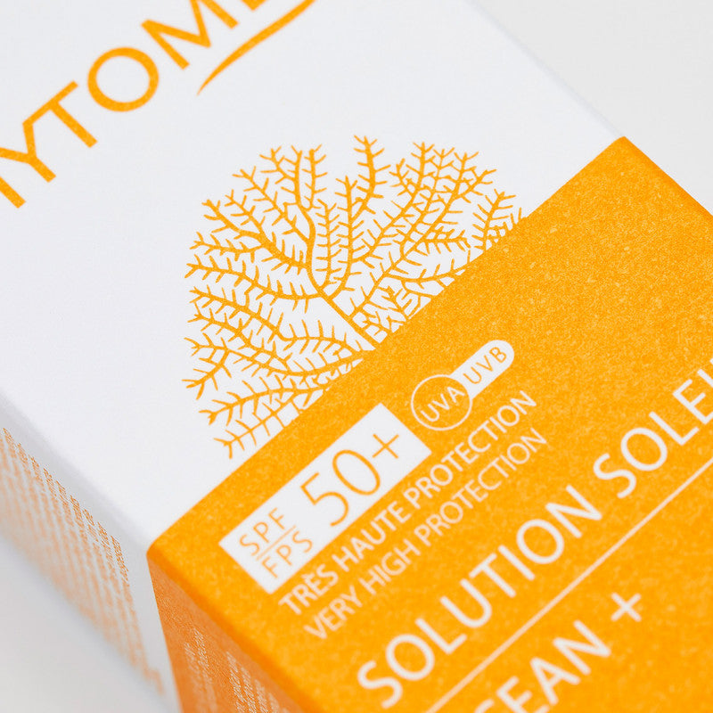 Solution Soleil Ocean+ SPF 50 Phytomer 50ml - Crème Solaire Respectueuse Océans