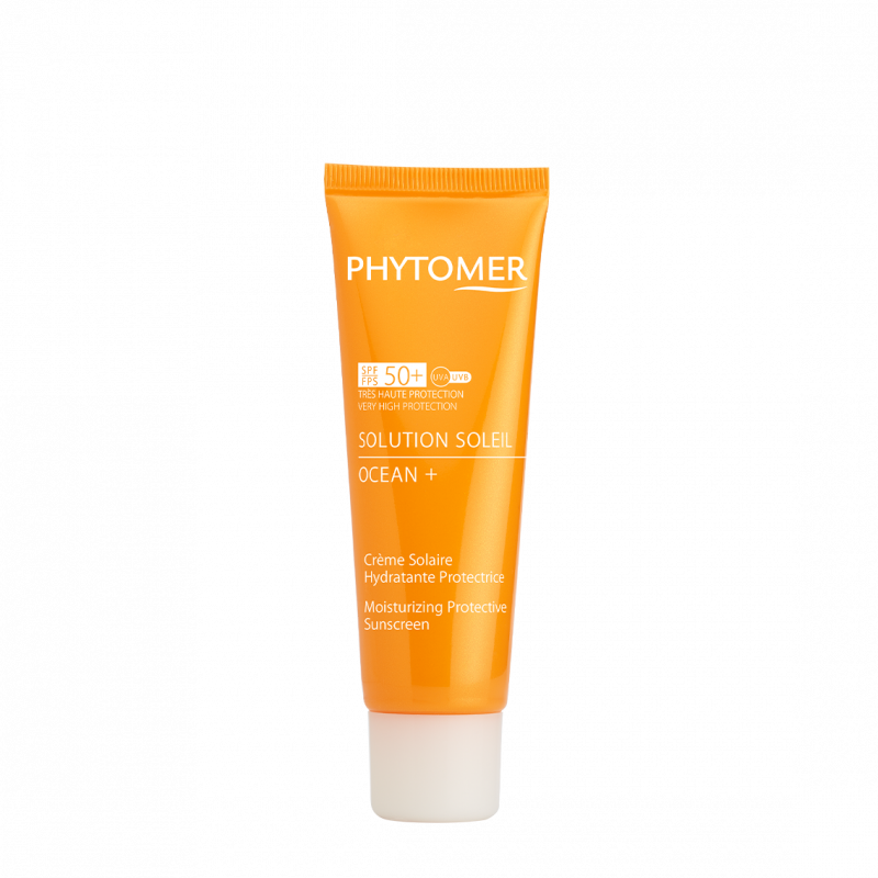Solution Soleil Ocean+ SPF 50 Phytomer 50ml - Crème Solaire Respectueuse Océans