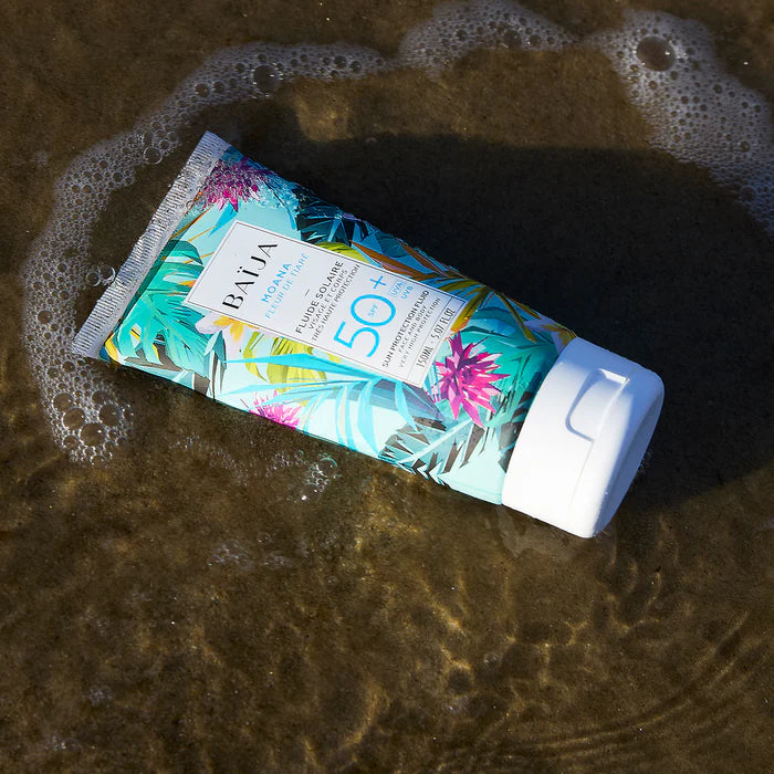 BAIJA - Fluide Solaire SPF50+ Moana Visage et Corps - format familial 150 ml ou 50 ml