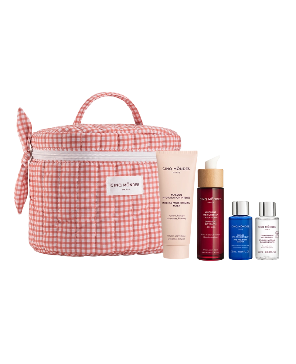 Vanity Hydratation et Jeunesse Cinq Mondes - Coffret Soin Visage Édition Limitée