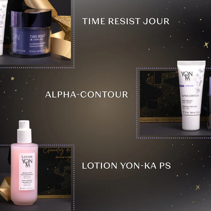 YONKA - Rituel Anti-Age - Time Resist - Pour une peau visiblement lissée et repulpée