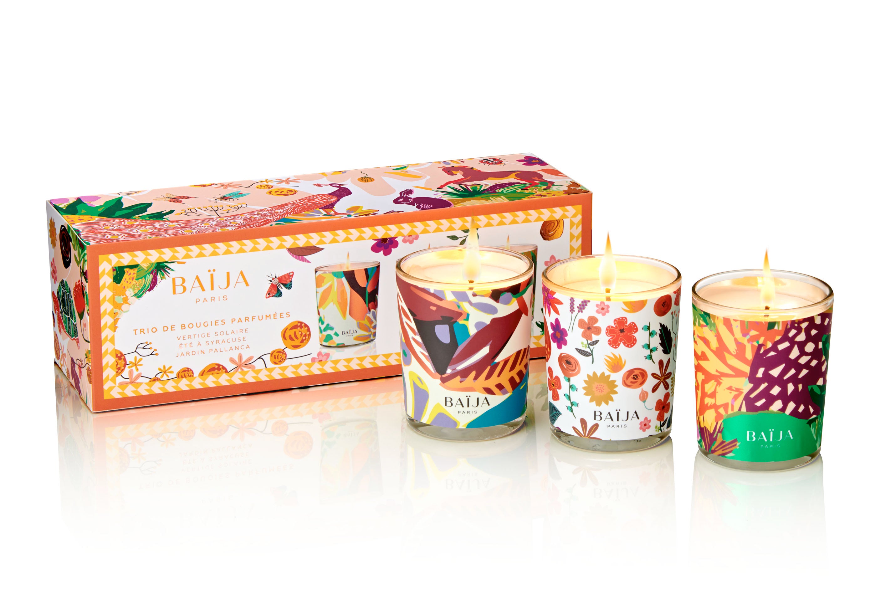 Baïja - Trio de bougies nouvelle édition limitée 75 grs