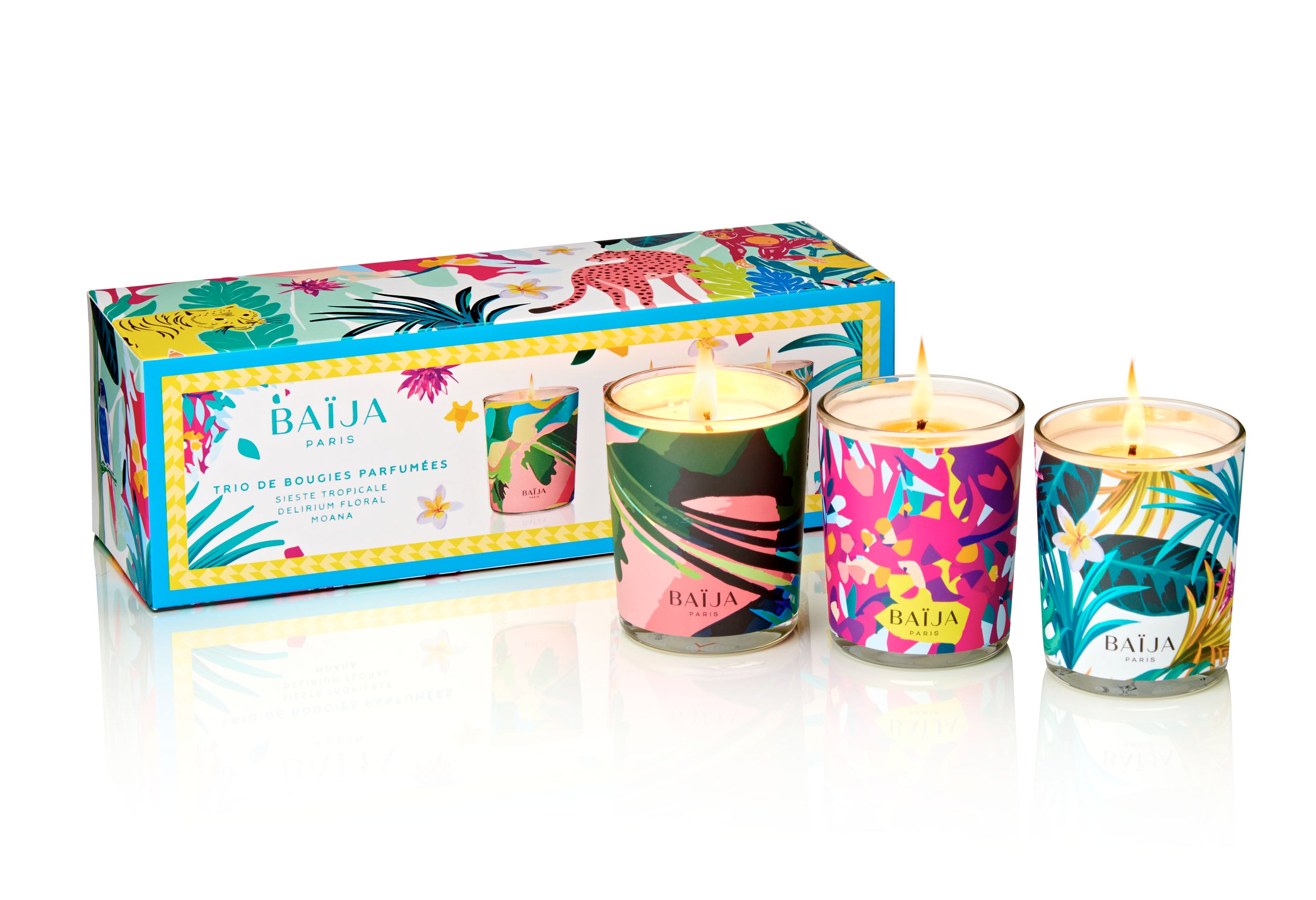 Baïja - Trio de bougies nouvelle édition limitée 75 grs