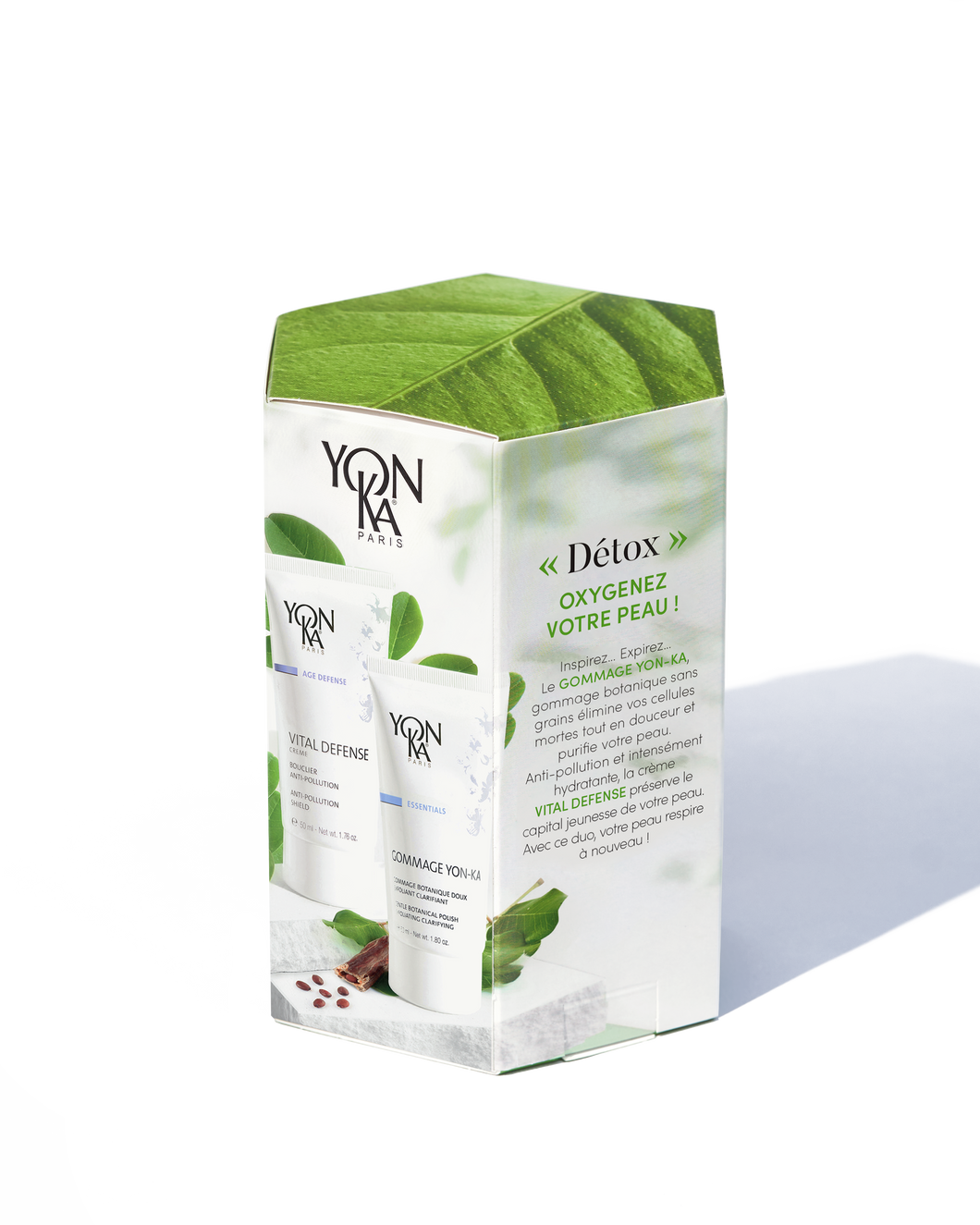 Box Beauté YonKa Detox toutes peaux anti pollution 100 ml