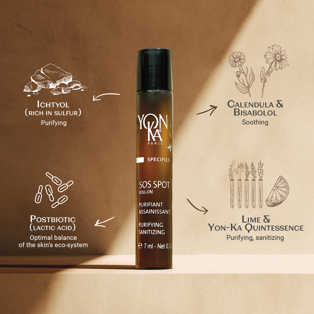SOS SPOT ROLL-ON Yon-Ka votre allié anti-imperfections !