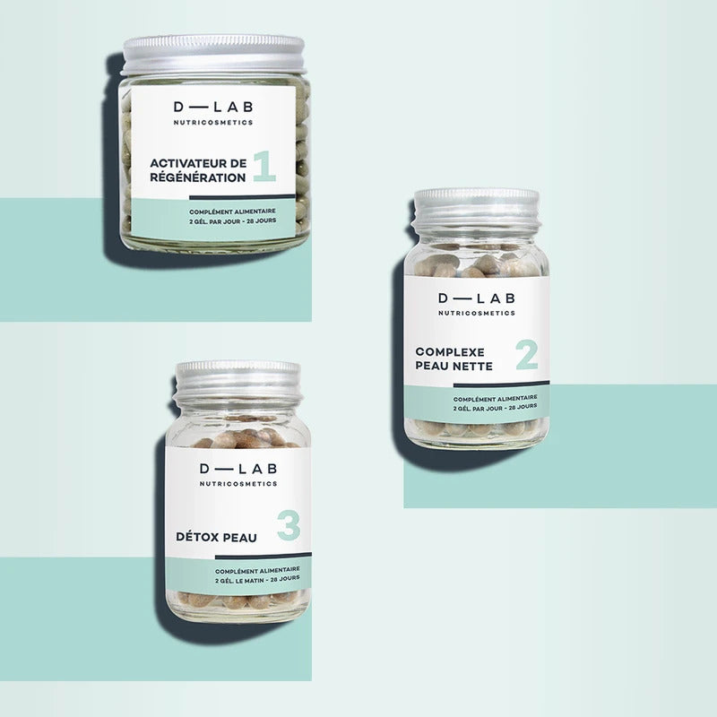 PROGRAMME PEAU PARFAITE DLAB anti imperfections cure 28 jours